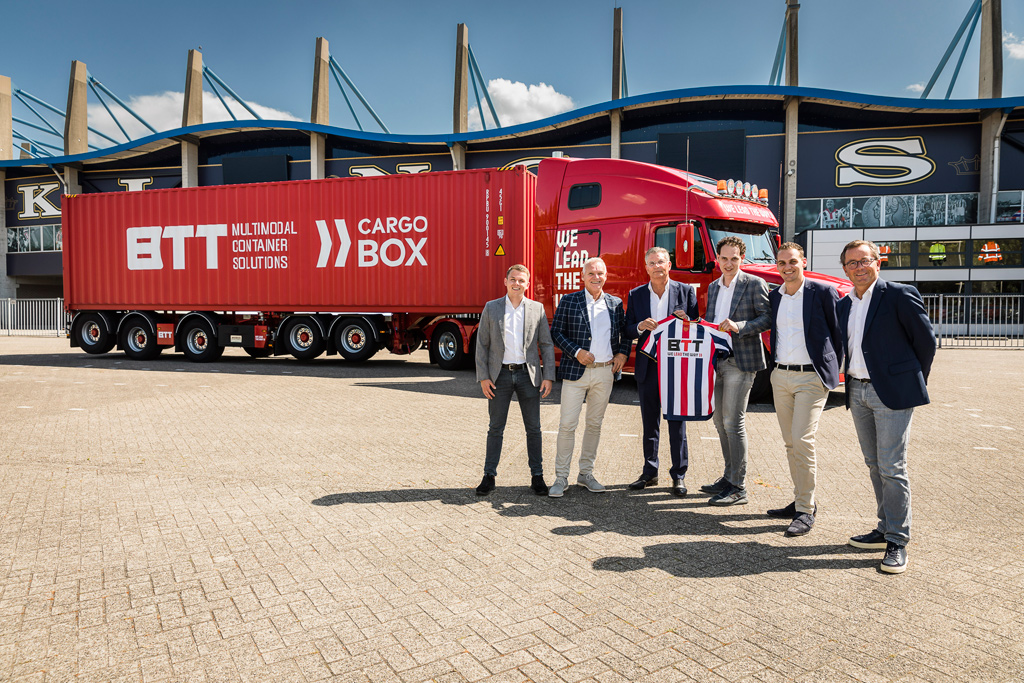 BTT Multimodal Container Solutions - Shirtsponsor Willem II